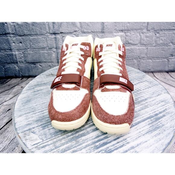 Nike Air Trainer 1	"Valentine's Day" Dark Pony/Med Soft Pink Men 11 New In Box - Picture 4 of 11